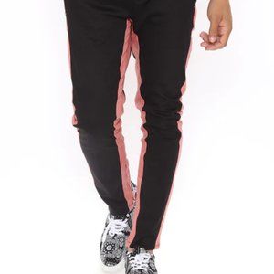 FASHION NOVA MEN Twill Joggers, Size L, NwT